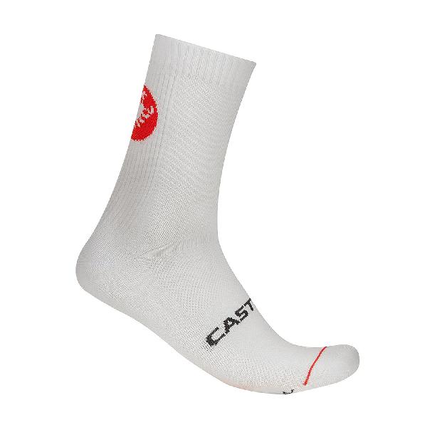 Foto van Castelli entrata 12 sock white unisex