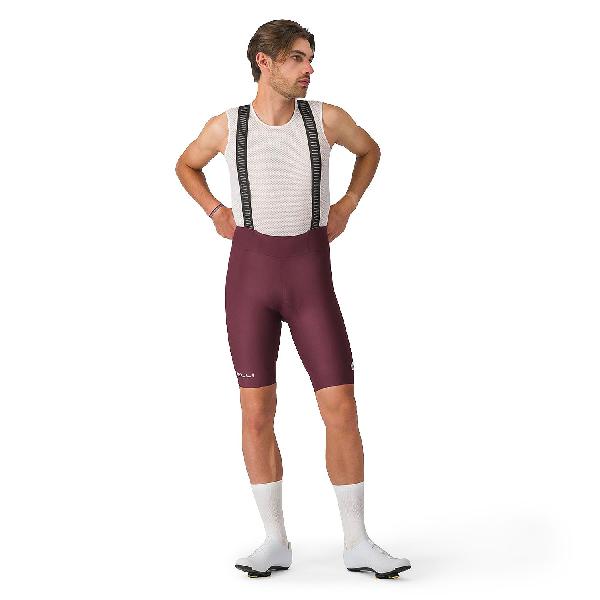 Foto van Castelli espresso 2 bibshort deep bordeaux heren