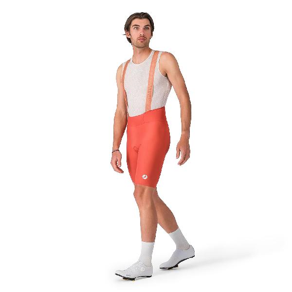 Foto van Castelli espresso 2 bibshort paprika heren