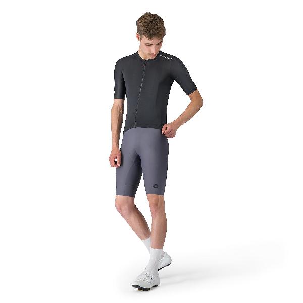 Foto van Castelli espresso 2 jersey black heren