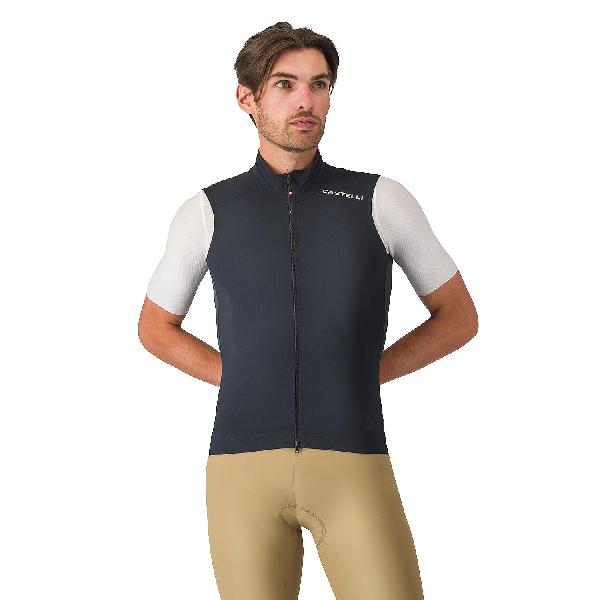 Foto van Castelli espresso 2 vest black heren