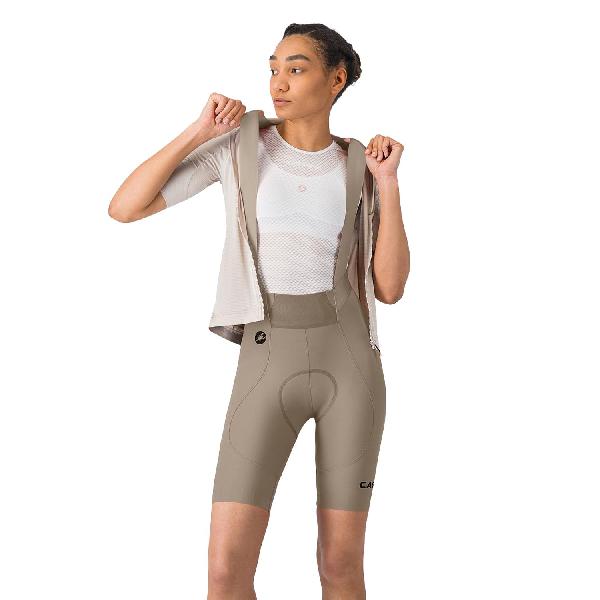 Foto van Castelli espresso 2 w dt bibshort clay dames