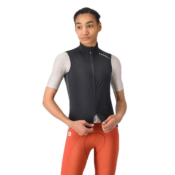 Foto van Castelli espresso 2 w vest black dames