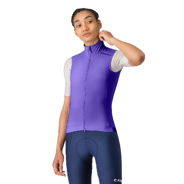Foto van Castelli espresso 2 w vest ultraviolet dames