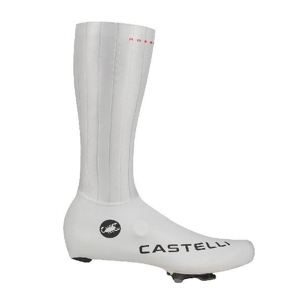 Foto van Castelli fast feet 4 tt shoecover white unisex