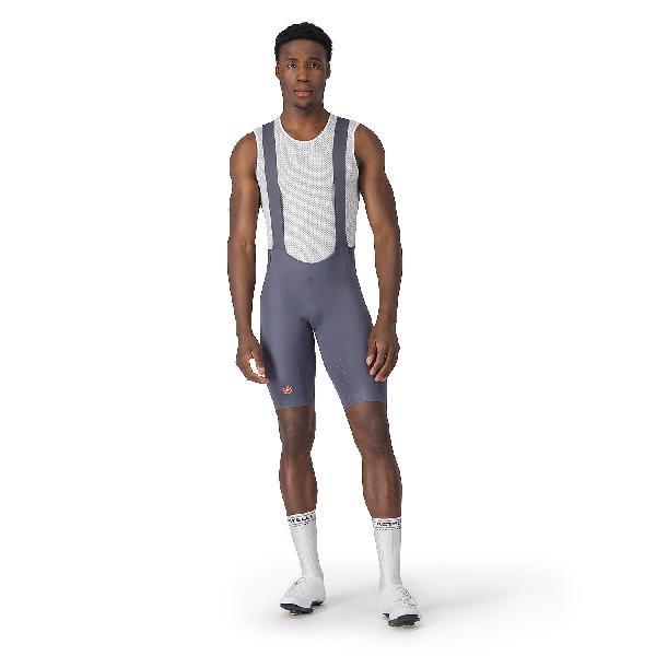 Foto van Castelli free aero race s bibshort smoky gray heren