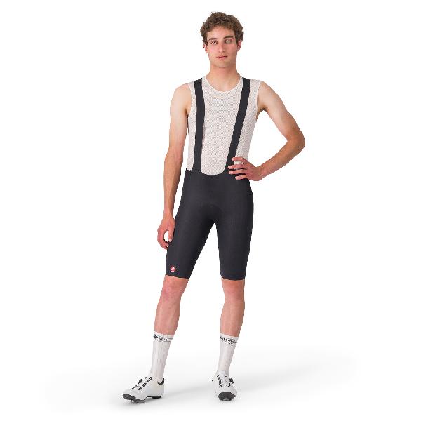 Foto van Castelli free aero race s bibshort zwart heren S