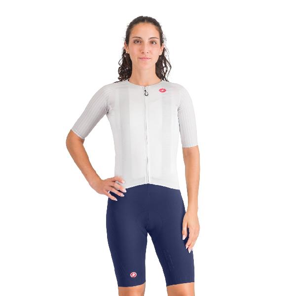 Foto van Castelli free aero race s w bibshort blauw dames S