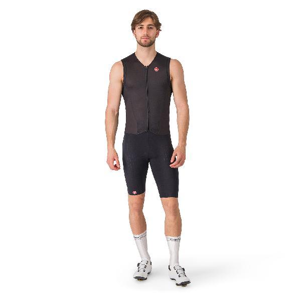Foto van Castelli free sanremo 3 suit sleeveless zwart heren S