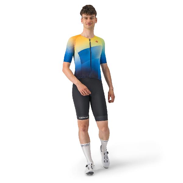 Foto van Castelli free speed 3 race top multicolor heren M