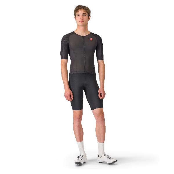 Foto van Castelli free speed 3 race top zwart heren L