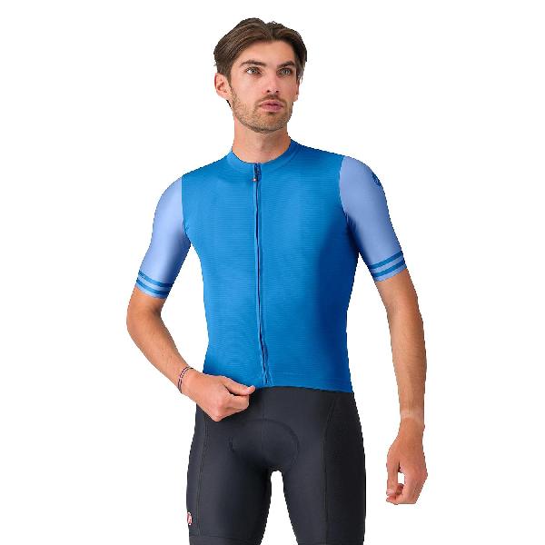 Foto van Castelli prologo lite 2 jersey azzurro italia heren