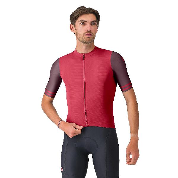 Foto van Castelli prologo lite 2 jersey rich red/bordeaux heren