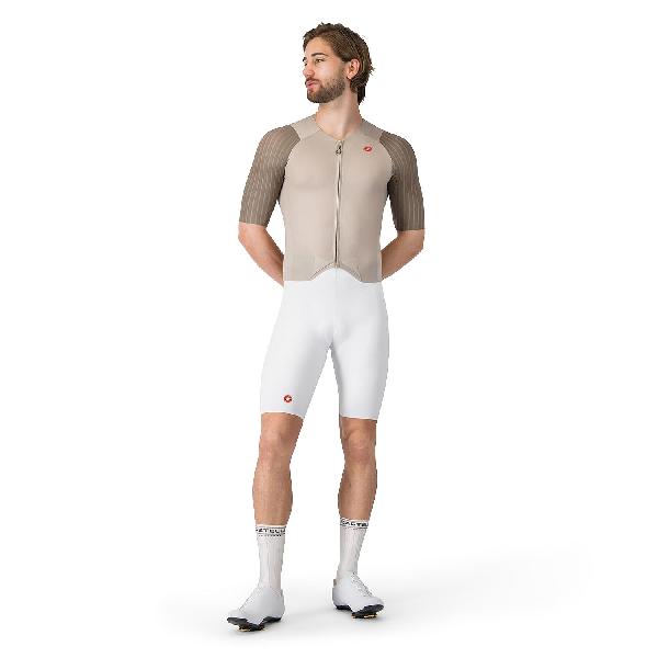 Foto van Castelli sanremo s speed suit clay/white heren