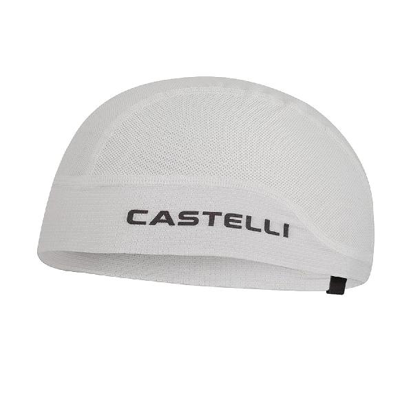 Foto van Castelli summer skullcap white unisex