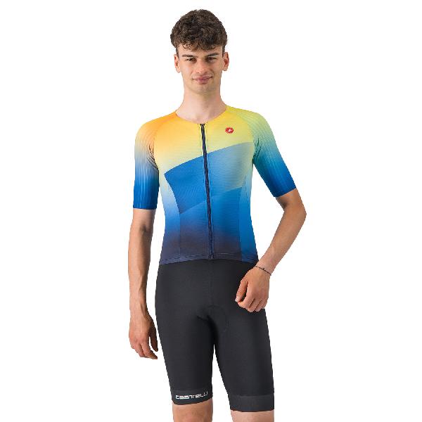Foto van Castelli tri short zwart heren XL