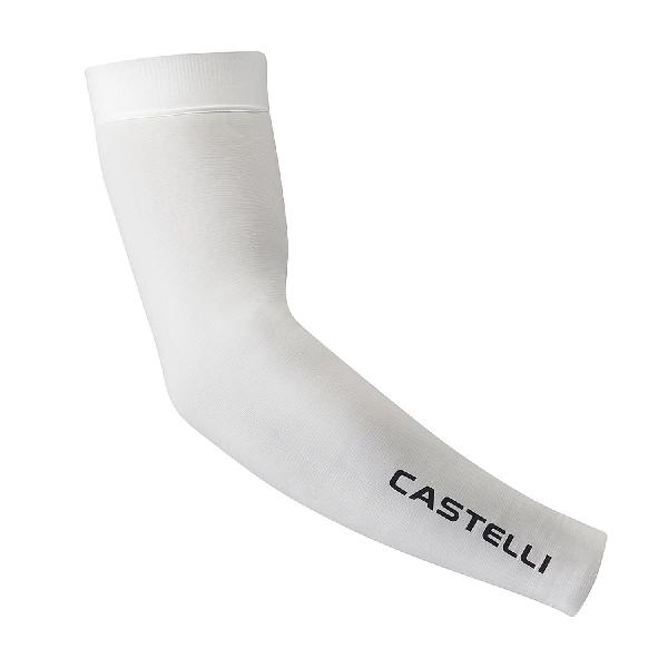 Foto van Castelli upf 50 + light arm 3 sleeves white unisex