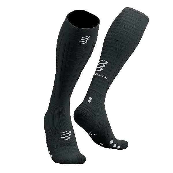 Foto van Compressport Aero 2.0 compressiesokken zwart/wit
