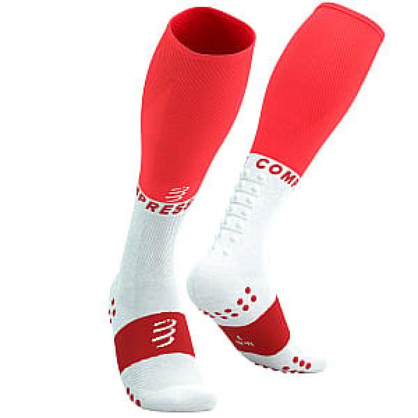 Foto van Compressport Full Oxygen hardloopsokken rood