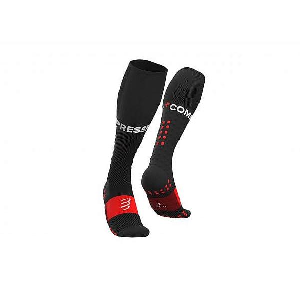 Foto van Compressport Full socks Run compressiesokken zwart