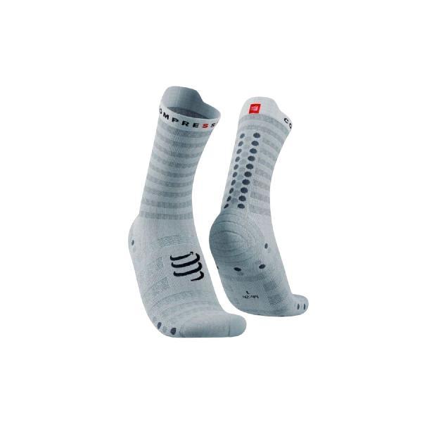Foto van Compressport Pro Racing V4 Ultralight hardloopsokken grijs