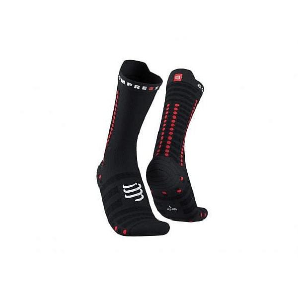 Foto van Compressport Pro racing v4.0 high cut hardloopsokken zwart