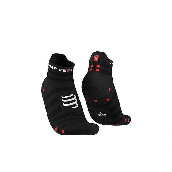 Foto van Compressport Pro racing v4.0 low cut hardloopsokken zwart