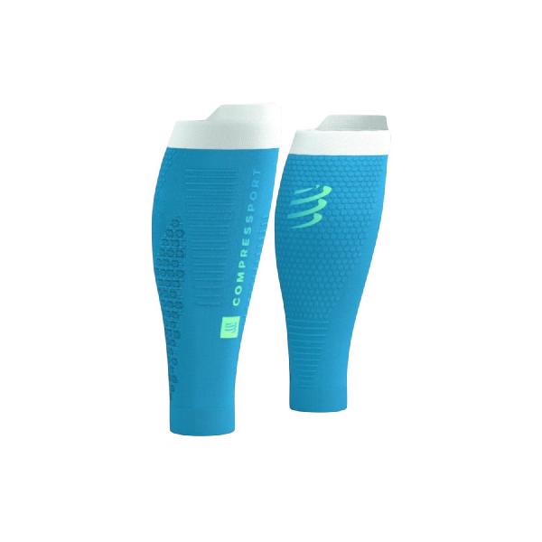 Foto van Compressport R2 3.0 Compressie Sleeves blauw/wit