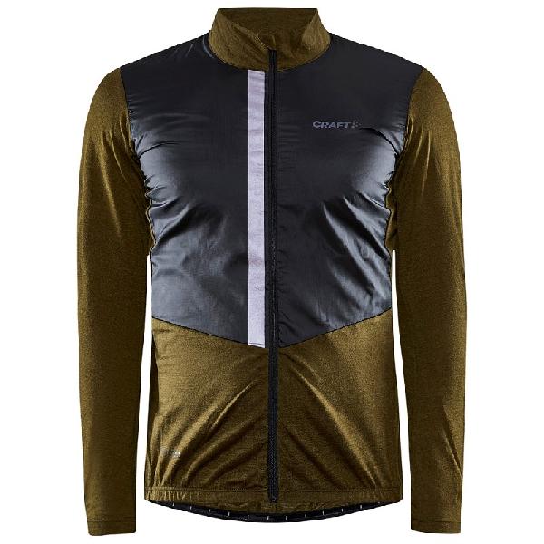 Foto van Craft ADV Bike Subz Wool Jersey lange mouw botanic black heren L