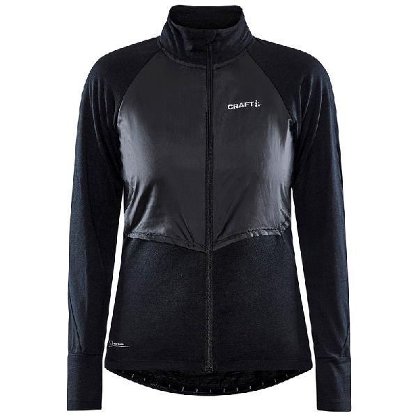 Foto van Craft ADV Bike Subz Wool Jersey lange mouw zwart dames L