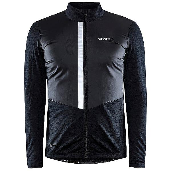 Foto van Craft ADV Bike Subz Wool Jersey lange mouw zwart heren