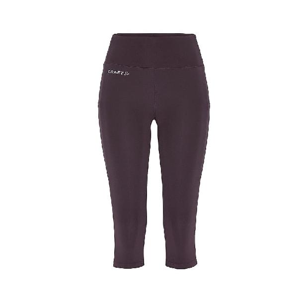 Foto van Craft ADV Essence 2 Capri 3/4 hardloopbroek paars dames