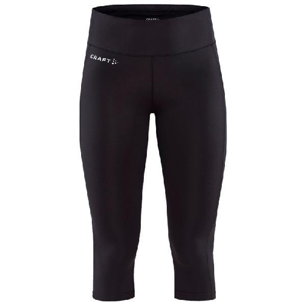 Foto van Craft ADV Essence 2 Capri 3/4 hardloopbroek zwart dames S