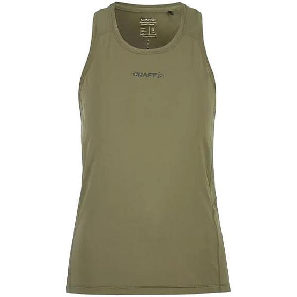 Foto van Craft ADV Essence 2 hardloop singlet donkergroen dames