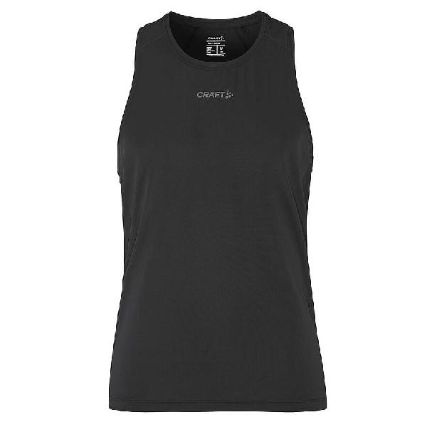 Foto van Craft ADV Essence 2 hardloop singlet zwart heren