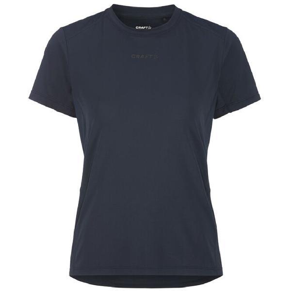 Foto van Craft ADV Essence 2 hardloopshirt korte mouw donkerblauw dames L