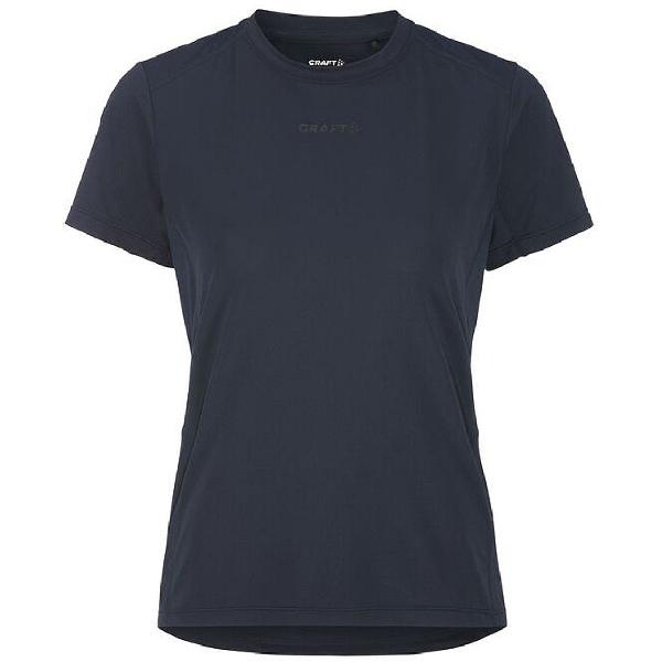 Foto van Craft ADV Essence 2 hardloopshirt korte mouw donkerblauw dames