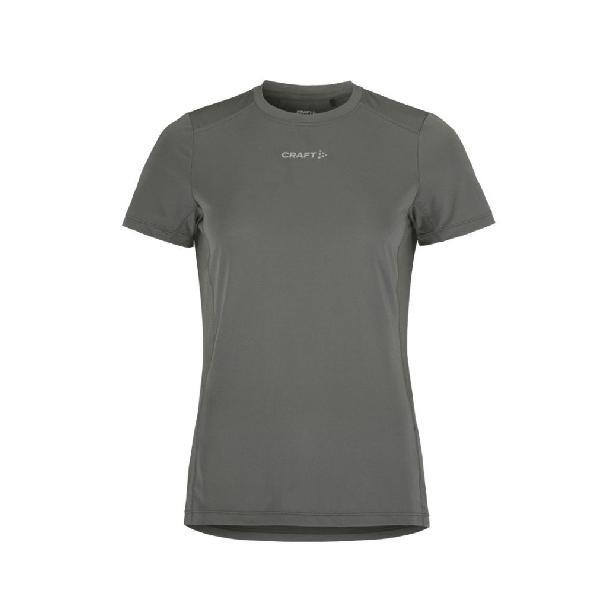 Foto van Craft ADV Essence 2 hardloopshirt korte mouw grijs dames S