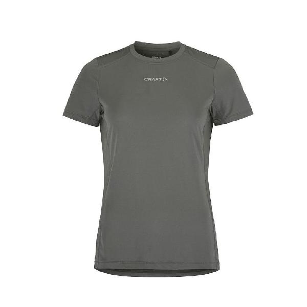 Foto van Craft ADV Essence 2 hardloopshirt korte mouw grijs dames