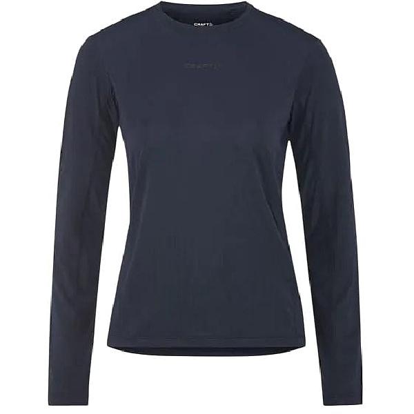 Foto van Craft ADV Essence 2 hardloopshirt lange mouw donkerblauw dames