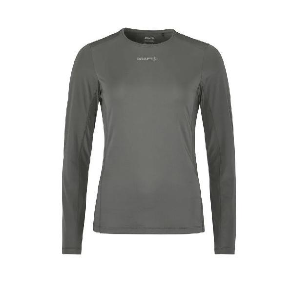 Foto van Craft ADV Essence 2 hardloopshirt lange mouw grijs dames L