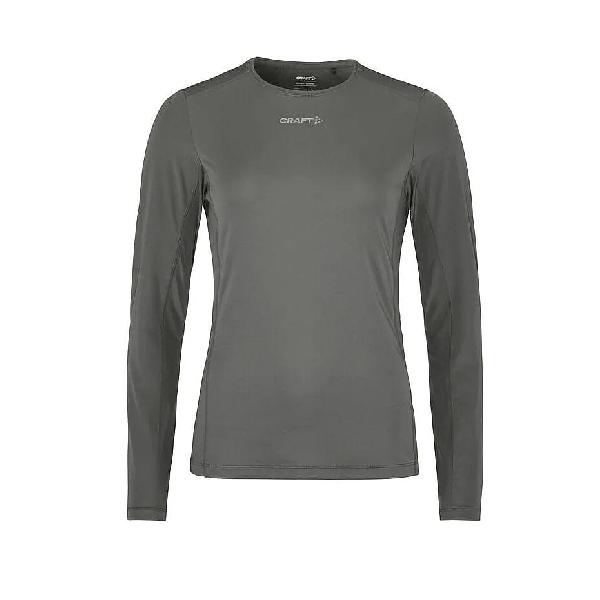 Foto van Craft ADV Essence 2 hardloopshirt lange mouw grijs dames