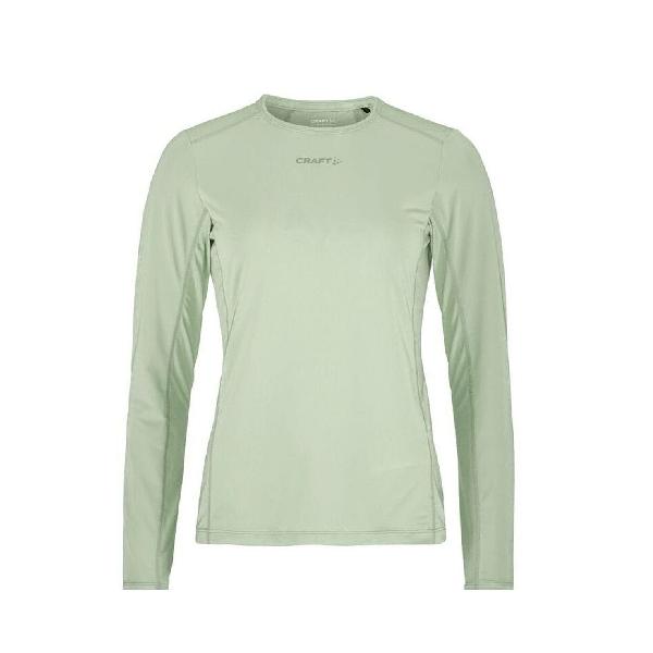 Foto van Craft ADV Essence 2 hardloopshirt lange mouw groen dames