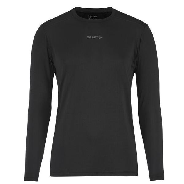 Foto van Craft ADV Essence 2 hardloopshirt lange mouw zwart heren M