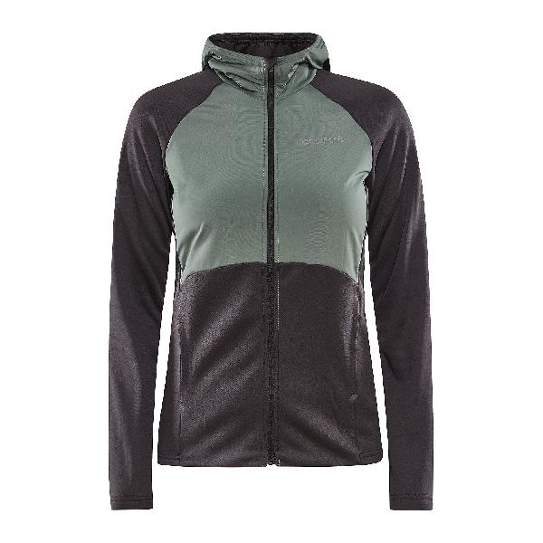Foto van Craft ADV Essence Jersey Hood Jacket slate thyme dames