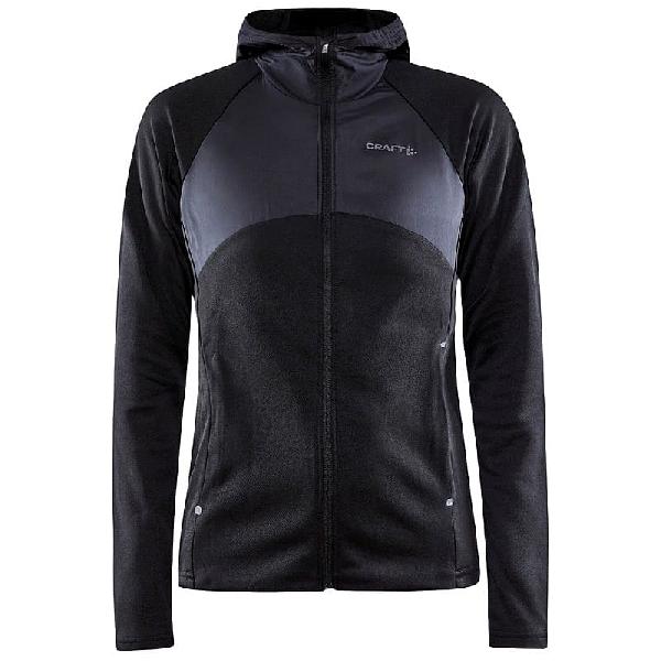 Foto van Craft ADV Essence Jersey Hood Jacket zwart dames