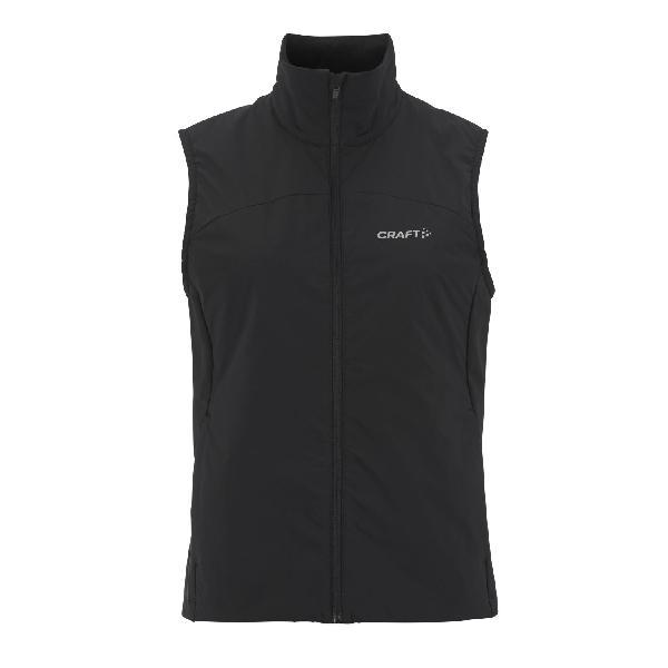 Foto van Craft ADV Essence Warm 2 hardloopvest mouwloos zwart dames XL