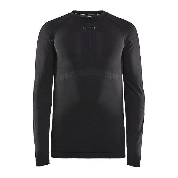 Foto van Craft Active Intensity CN lange mouw ondershirt zwart heren