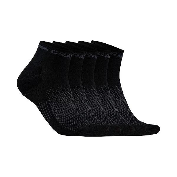 Foto van Craft Active Mid sokken 5-pack zwart unisex 43-45