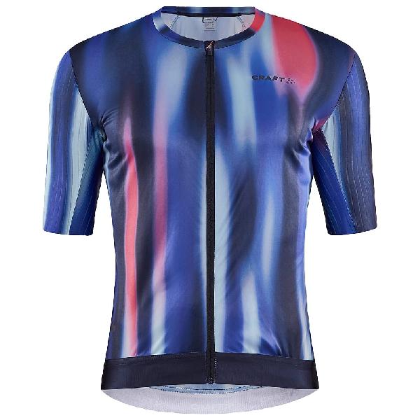 Foto van Craft Advanced Aero fietsshirt korte mouw multi heren